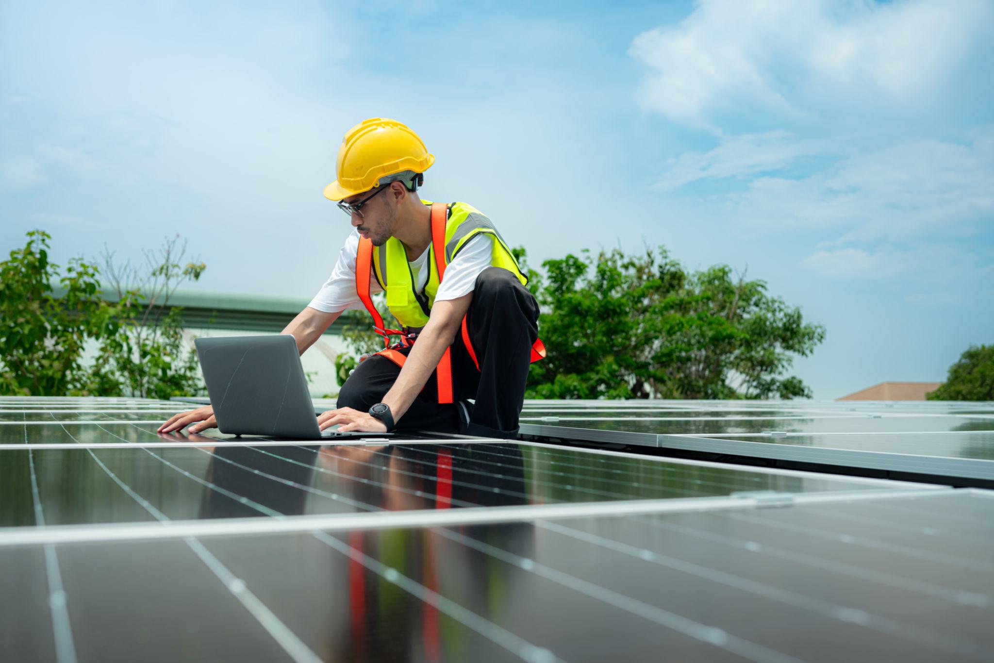 Dachflächenanalyse für PV-Anlage